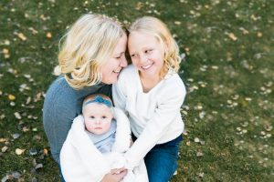 family photos of mom with kids